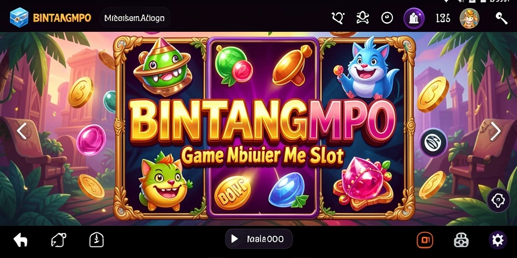Tampilan gameplay seru dan menarik dari BINTANGMPO