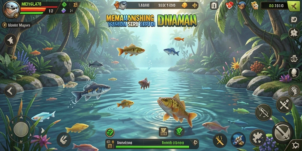 Tangkapan ikan besar dalam gameplay MENYALA78.