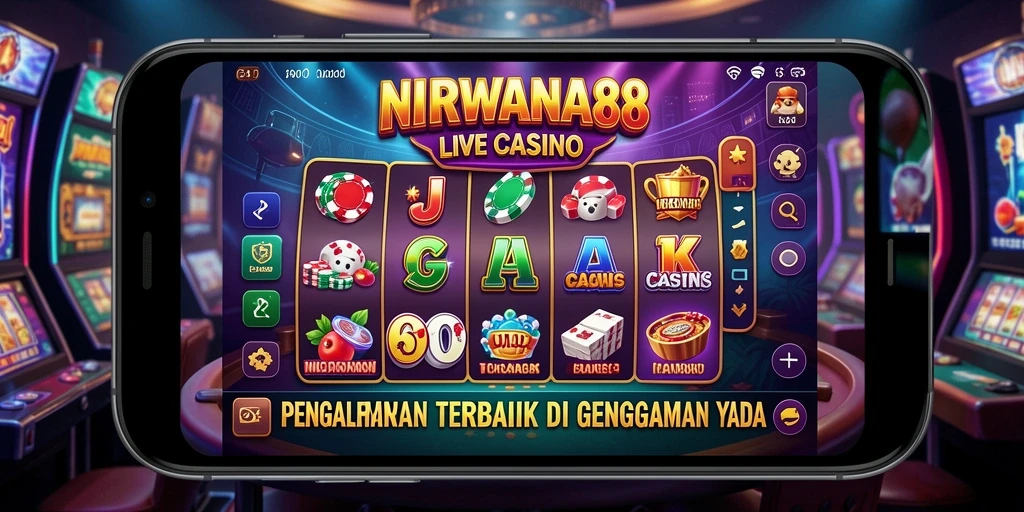 Screenshot gameplay NIRWANA88 yang menunjukkan aksi langsung di meja Live Casino.