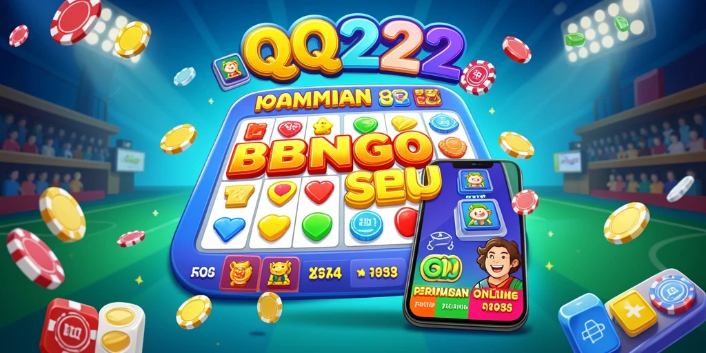 Tampilan permainan Bingo dengan grafis menarik dan interaksi seru.