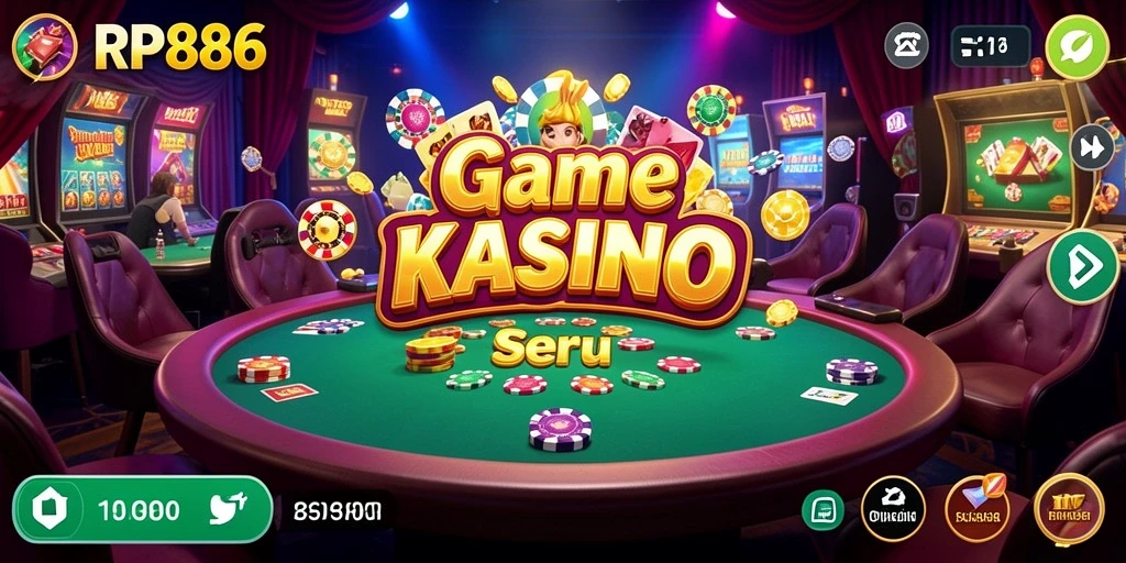 Tampilan utama gameplay RP886 yang seru dan interaktif.