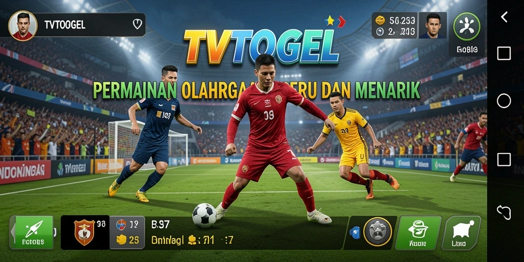 Tampilan gameplay seru dari TVTOGEL dengan berbagai cabang olahraga.